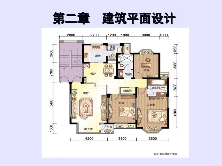 建筑平面设计_第1页