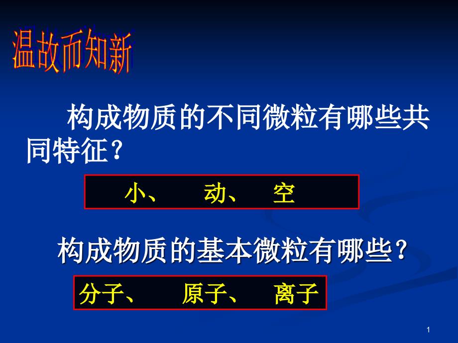 构成物质的基本微粒2_第1页