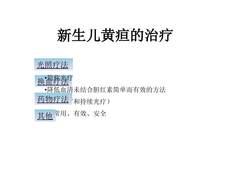 新生儿黄疸的治疗——光疗_第1页