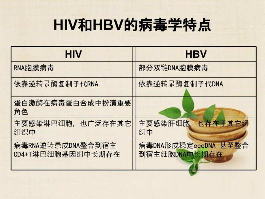 抗击HBV耐药HIV治疗和耐药的启示_第1页