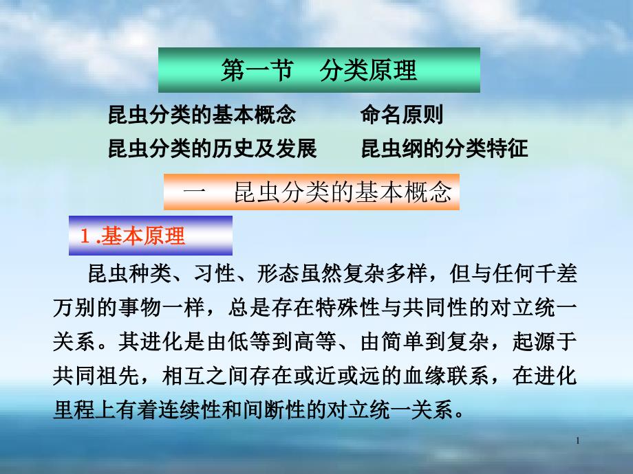 昆虫种类习性形态虽然复杂多样但与任何千差万别的_第1页