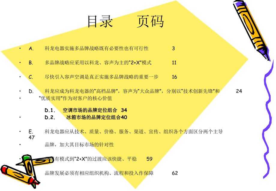 电器品牌战略方案_第1页