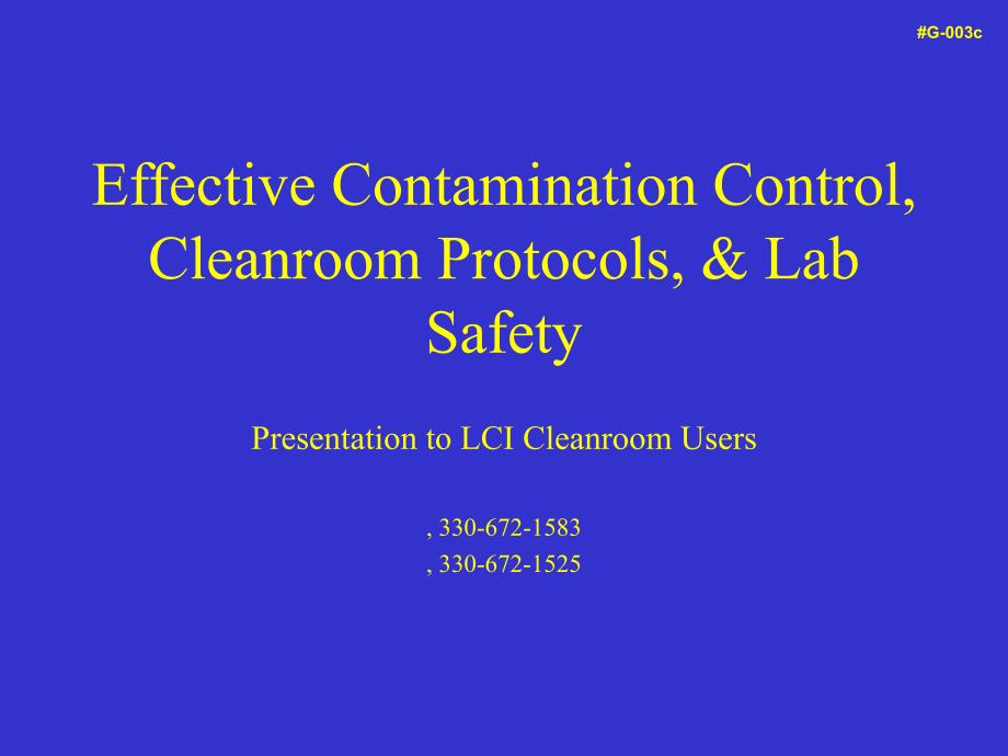 Effective Contamination Control Cleanroom Protocols Lab (-54)_第1页