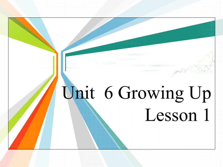五年级下册英语课件Unit6GrowingUp人教新起点2共19张PPT_第1页