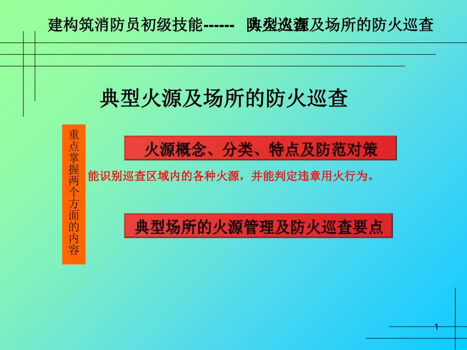 火源及典型火源场所巡查_第1页