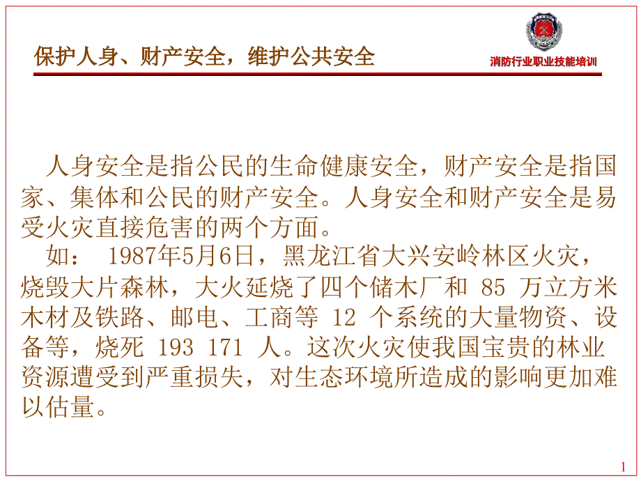 保护人身财产安全维护公共安全_第1页