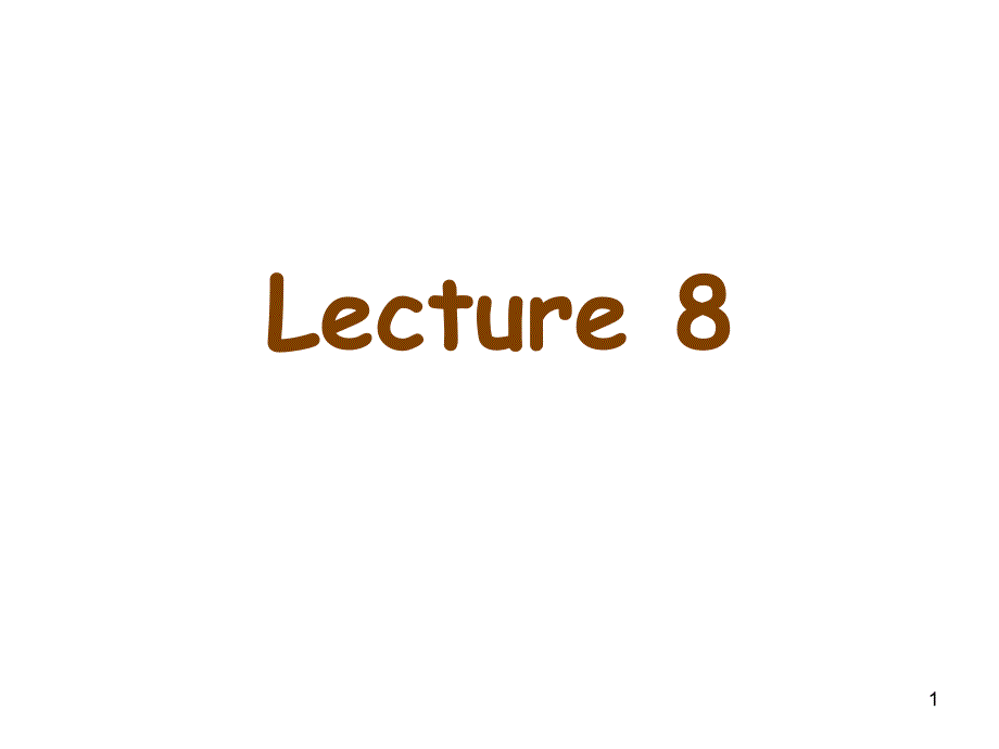 Lecture 8双关、轭式搭配_第1页