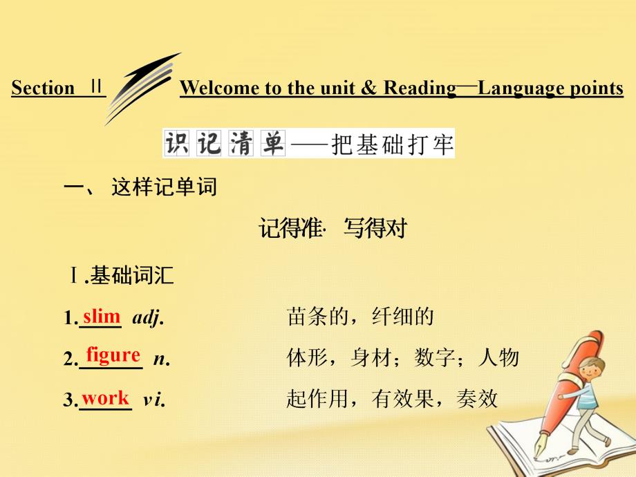 20172018学年高中英语 unit 3 looking good feeling good section ⅱ welcome to the unitamp; readinglanguage points课件 牛津译林版必修1_第1页