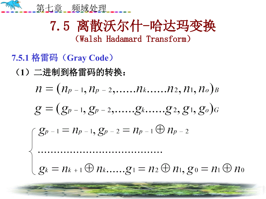 第7章_沃尔什-哈达玛变换_第1页