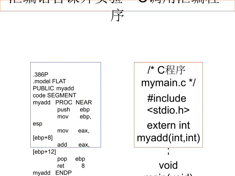 c调用汇编法度模范_第1页