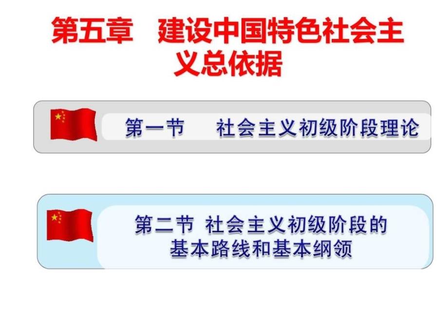 -第5章建设中国特色社会主义总依据_图文._第1页