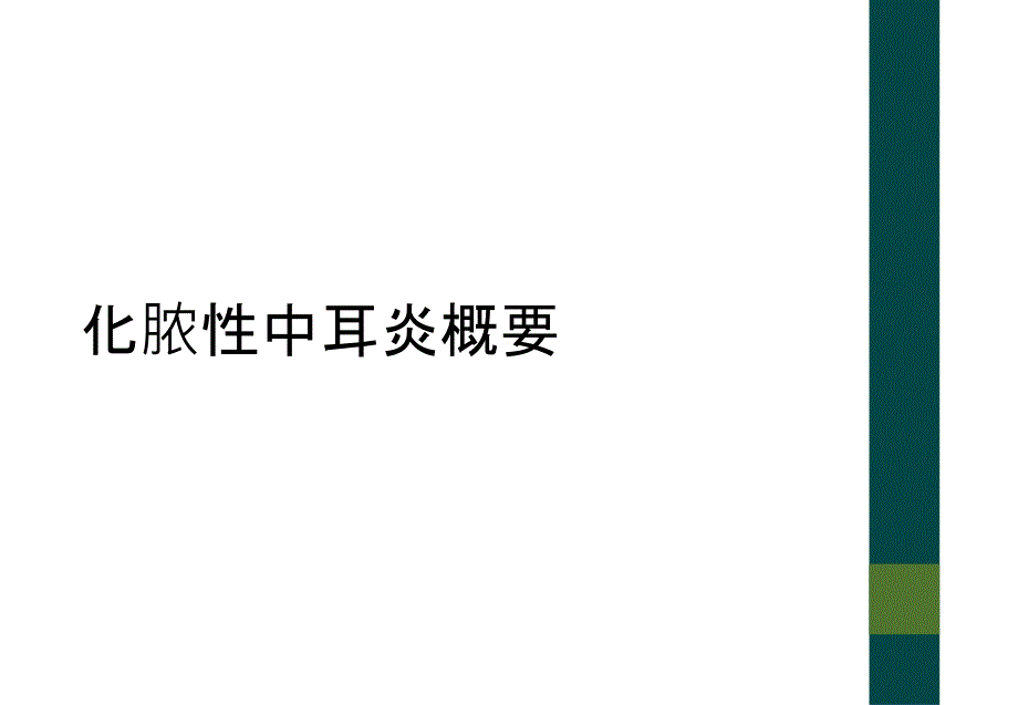 化脓性中耳炎概要_第1页