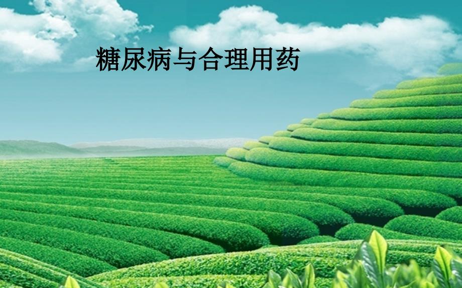 糖尿病与合理用药_第1页