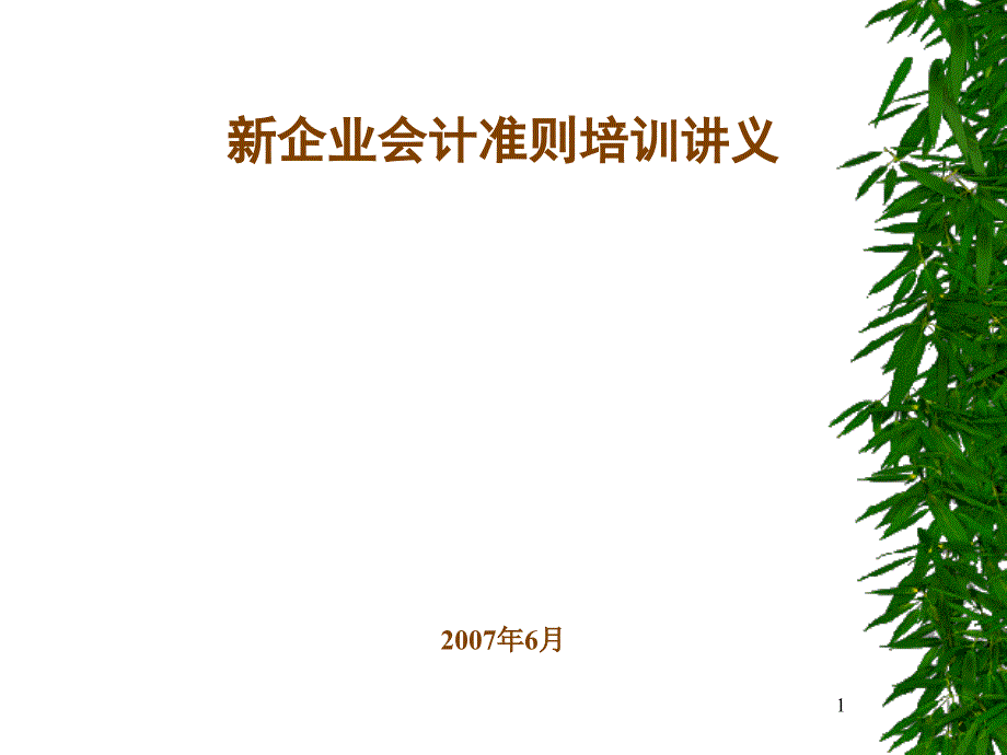 新会计准则培训_第1页