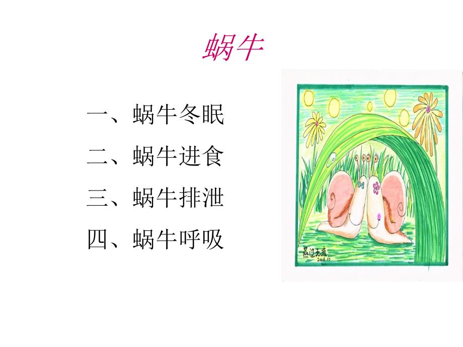 科学二年级上人教版1.3蜗牛天地课件_第1页