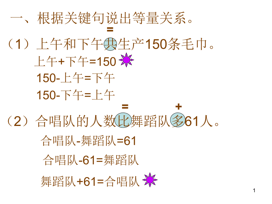 根据关键句说出等量关系_第1页