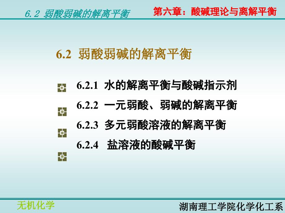 2 酸碱理论与解离平衡_第1页