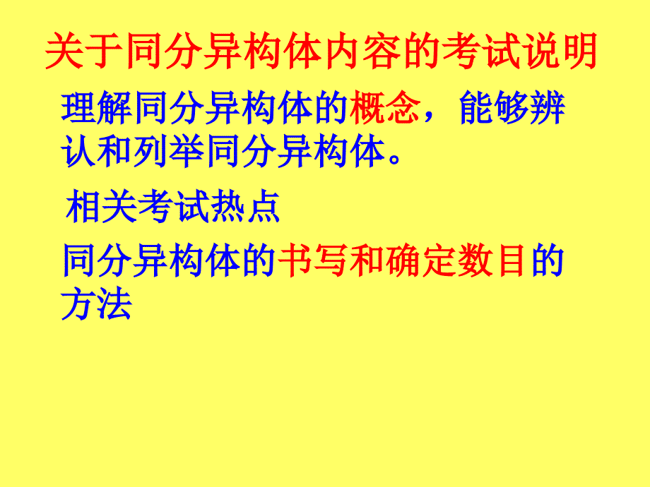 高二化学同分异构体课件_第1页