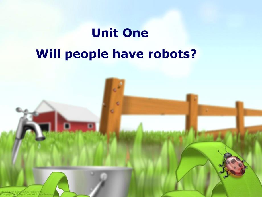 人教新目标英语八年级下Unit1 Will people have robots课件3_第1页