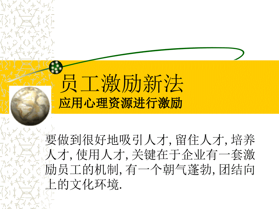 员工激励新法-应用心理资源进行激励_第1页