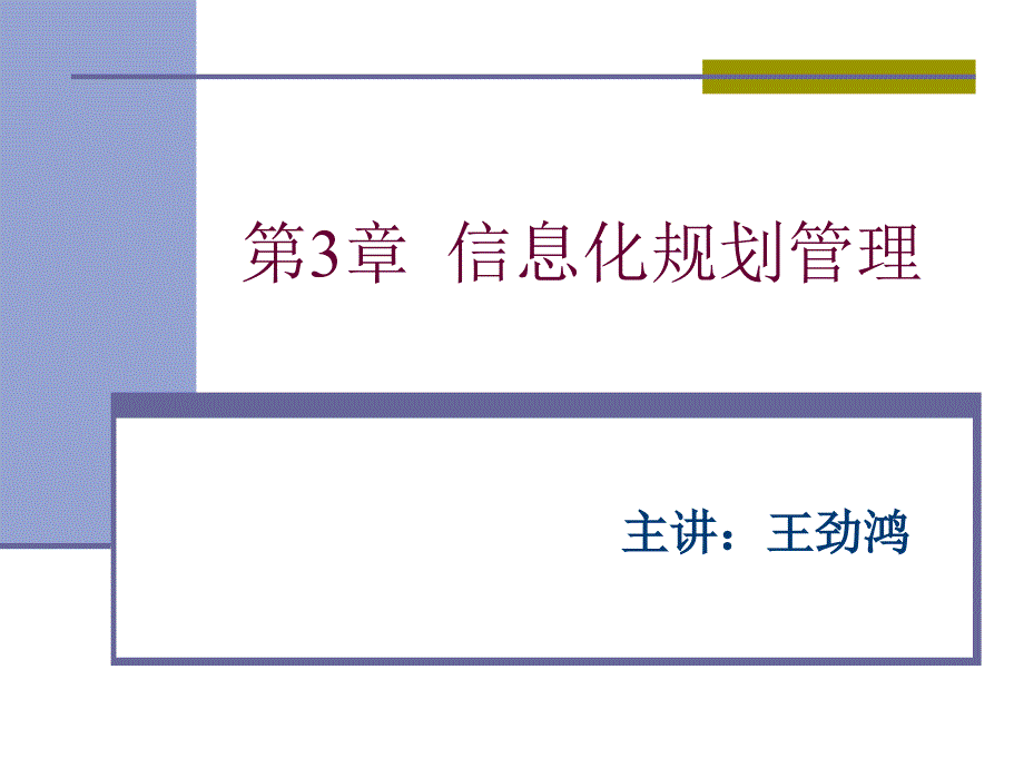 信息化规划管理及战略规划_第1页