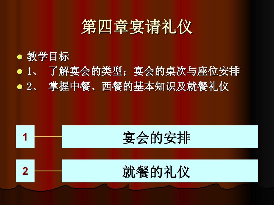 公关礼仪宴请礼仪课件2_第1页