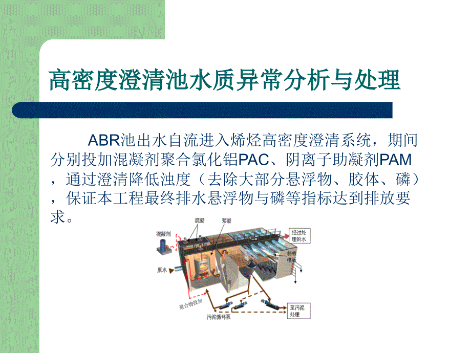 高密度澄清池水质异常与处理_第1页