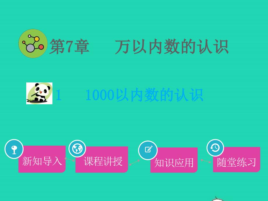 二年级数学下册第7章万以内数的认识11000以数的认识教学课件新人教版_第1页