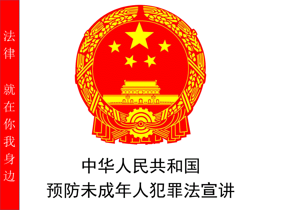 中华人民共和国预防未成年人犯罪法-精彩人生与法制同行_第1页