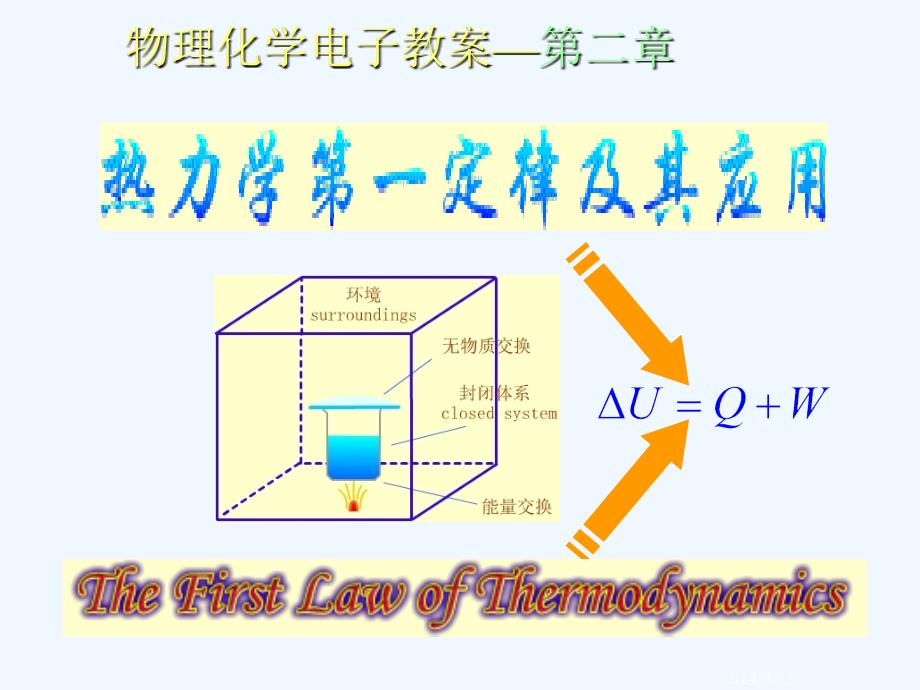 物理化学电子教案第二章_第1页