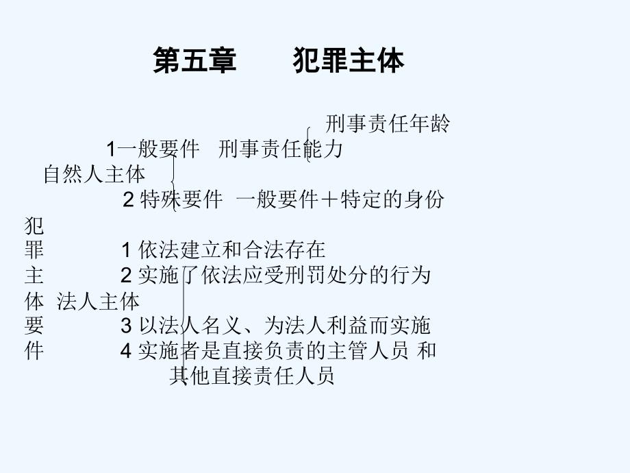 演示文稿刑法总论教案23_第1页