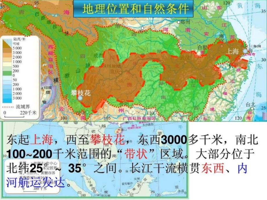 八年级地理长江沿江地带课件_第1页