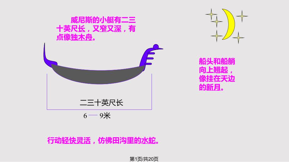 新编人教五年级下册语文威尼斯的小艇_第1页