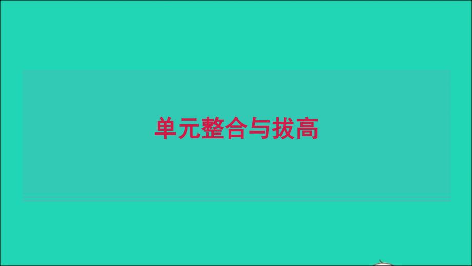 2021六年级英语上册Unit4Myname’sGina单元整合与拔高习题课件鲁教版五四制_第1页