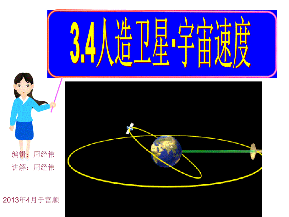 人造卫星宇宙速度_第1页