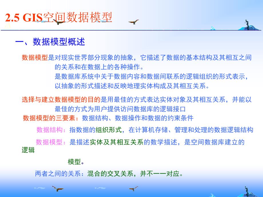 GIS空间数据模型_第1页