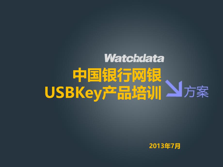 中行二代USBKey问题解决方案_第1页