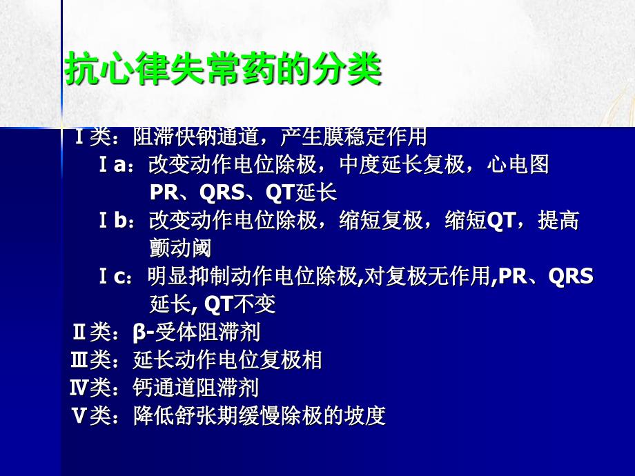 抗心律失常药物课件_第1页