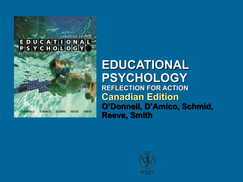 Educational Psychology, Canadian Edition - Wiley_第1页