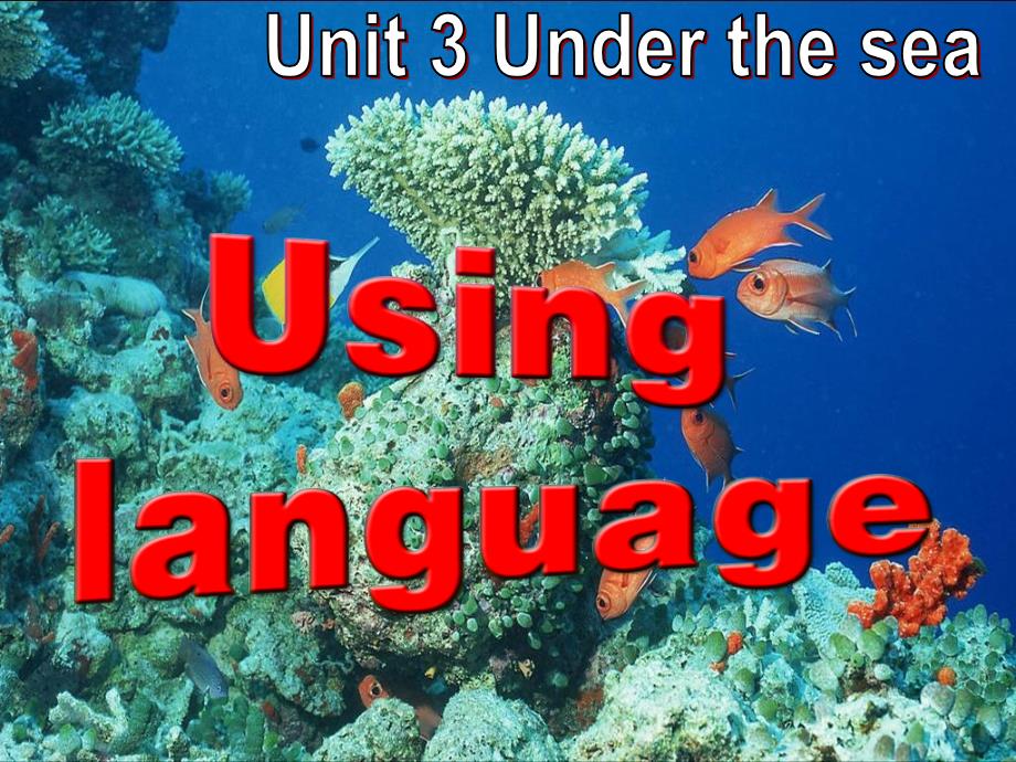 人教版高二英语选修七unit3UsingLanguage_第1页