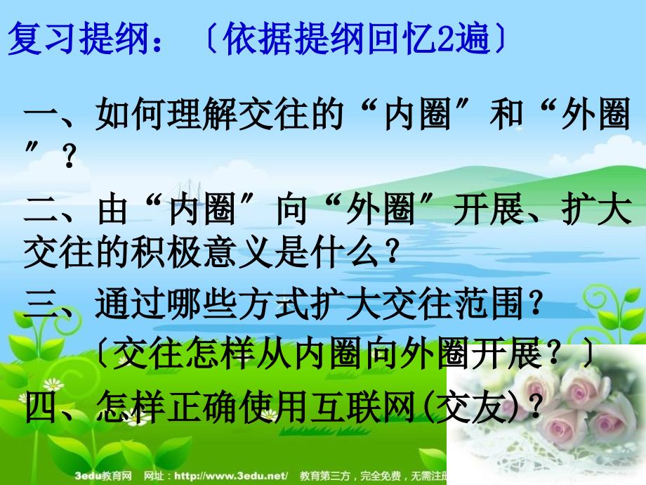 八年级政治文明交往礼为先2_第1页