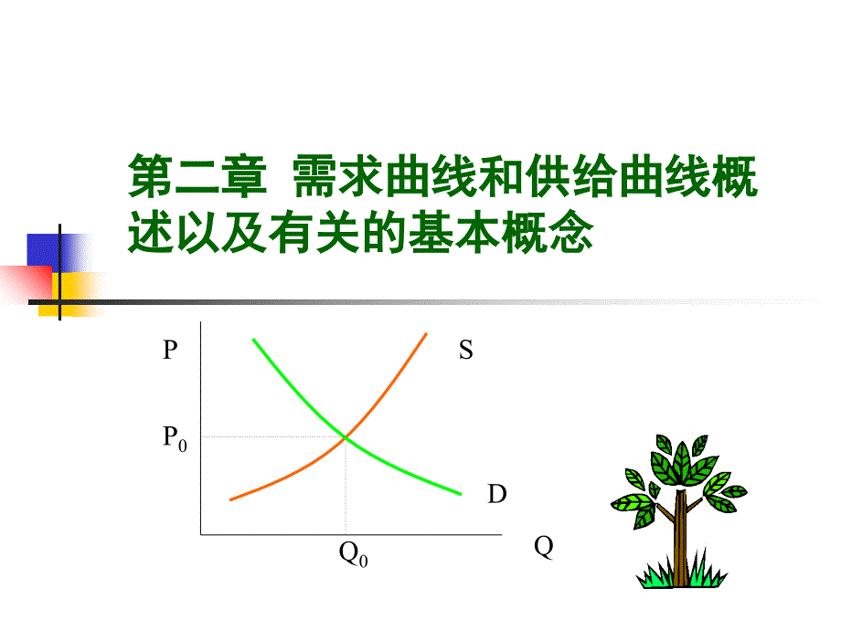 第二章 需求曲线和供给曲线概述以及有关的基本概念_第1页