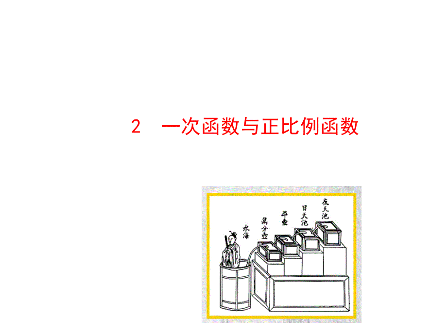 八年级数学第四单元第一节一次函数与正比例PPT_第1页