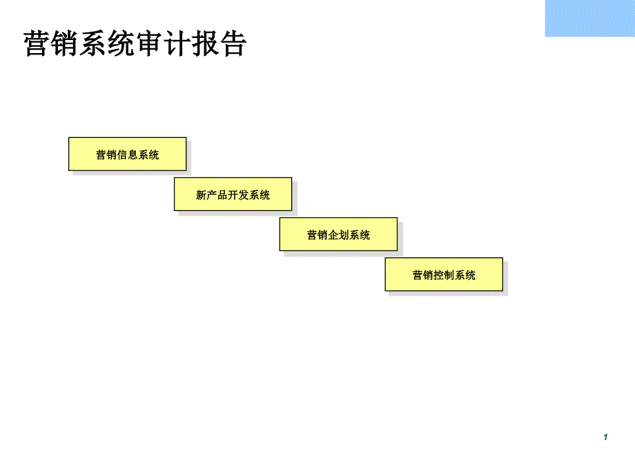 营销系统审计报告范本_第1页