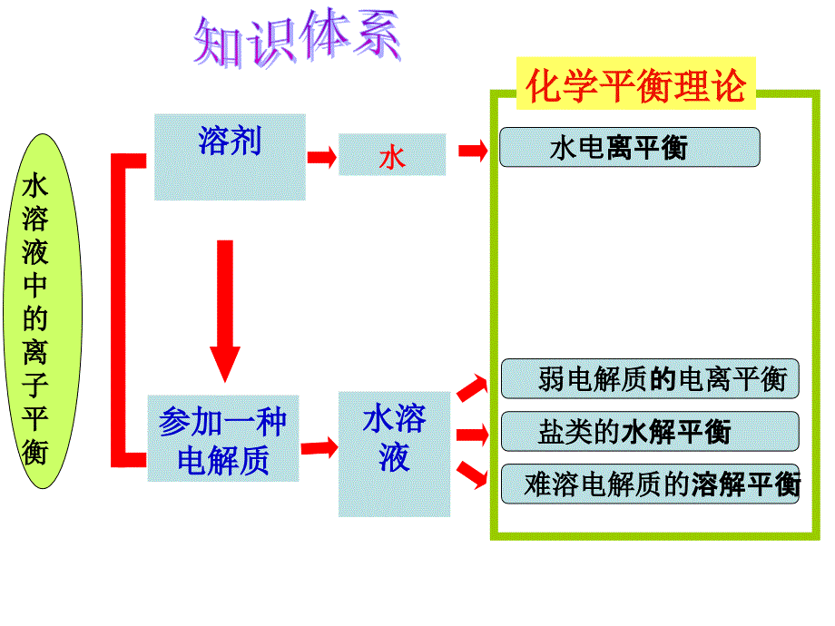 化学专题复习课件水溶液中的离子平衡_第1页