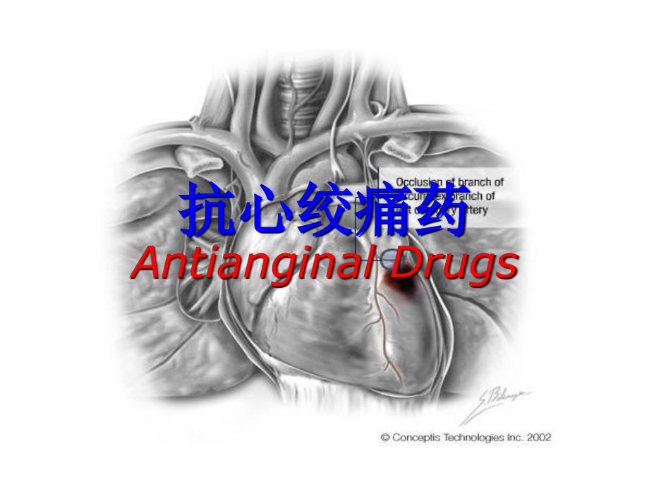 抗心绞痛药-药理学基础_第1页