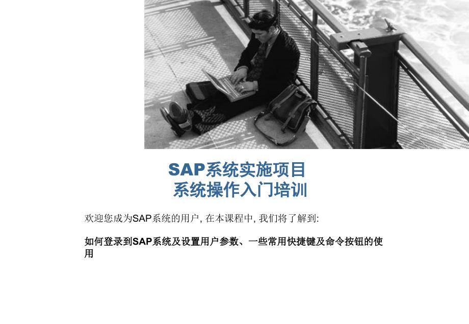 SAP系统实施项目系统操作入门培训教材_第1页