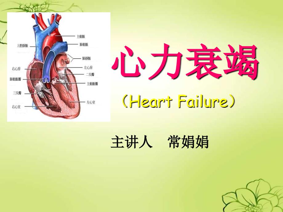 心力衰竭护理查房__第1页