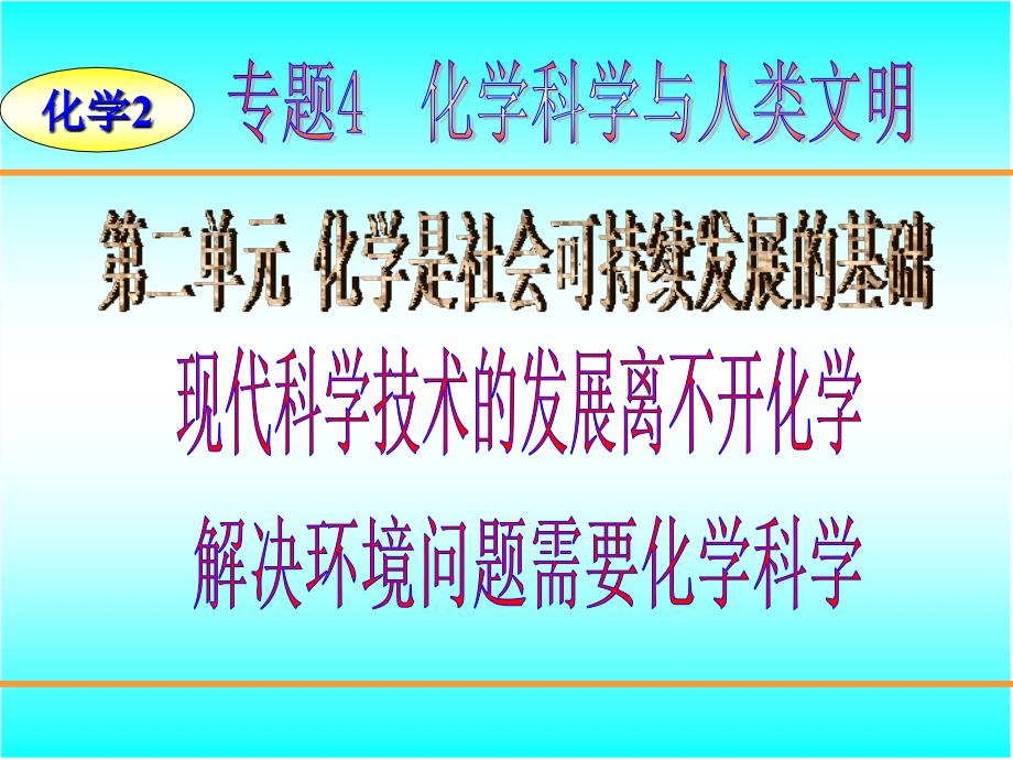 化学是社会可持续发展的基础分析_第1页