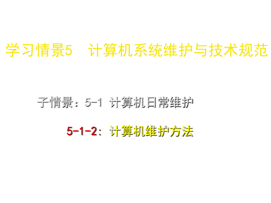 计算机维护方法论述_第1页